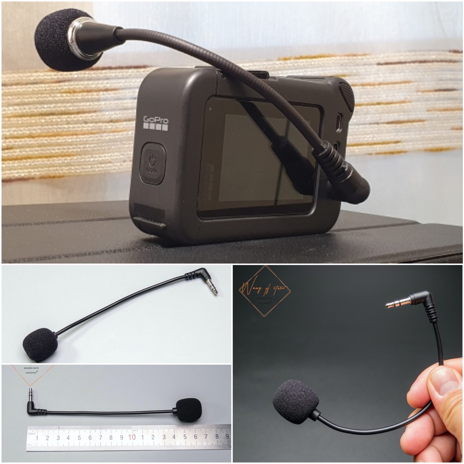 Audiophile Headphone Wired - 3.5mm mikrofon Mic złącze Stereo dla